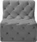 Tuft - Armless Chair - Gray