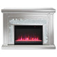 Gilmore - Rectangular Freestanding Fireplace - Mirror