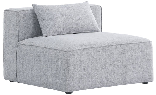 Cube - Armless Chair - Gray