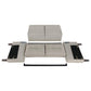 Bowen - Upholstered Track Arms Tufted Sofa Set