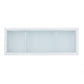 Ariana - Complete Vanity With Lightbulbs - Glossy White