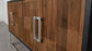 Borman - 4-Door Wooden Accent Cabinet - Walnut And Black