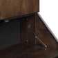 Bones - Dartboard Cabinet Ssg-120405 Cabinet With Dartboard - Dark Brown