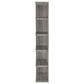 Harrison - 5-Tier Bookcase - Weathered Gray
