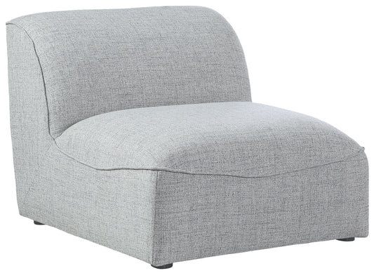 Miramar - Armless Chair - Gray