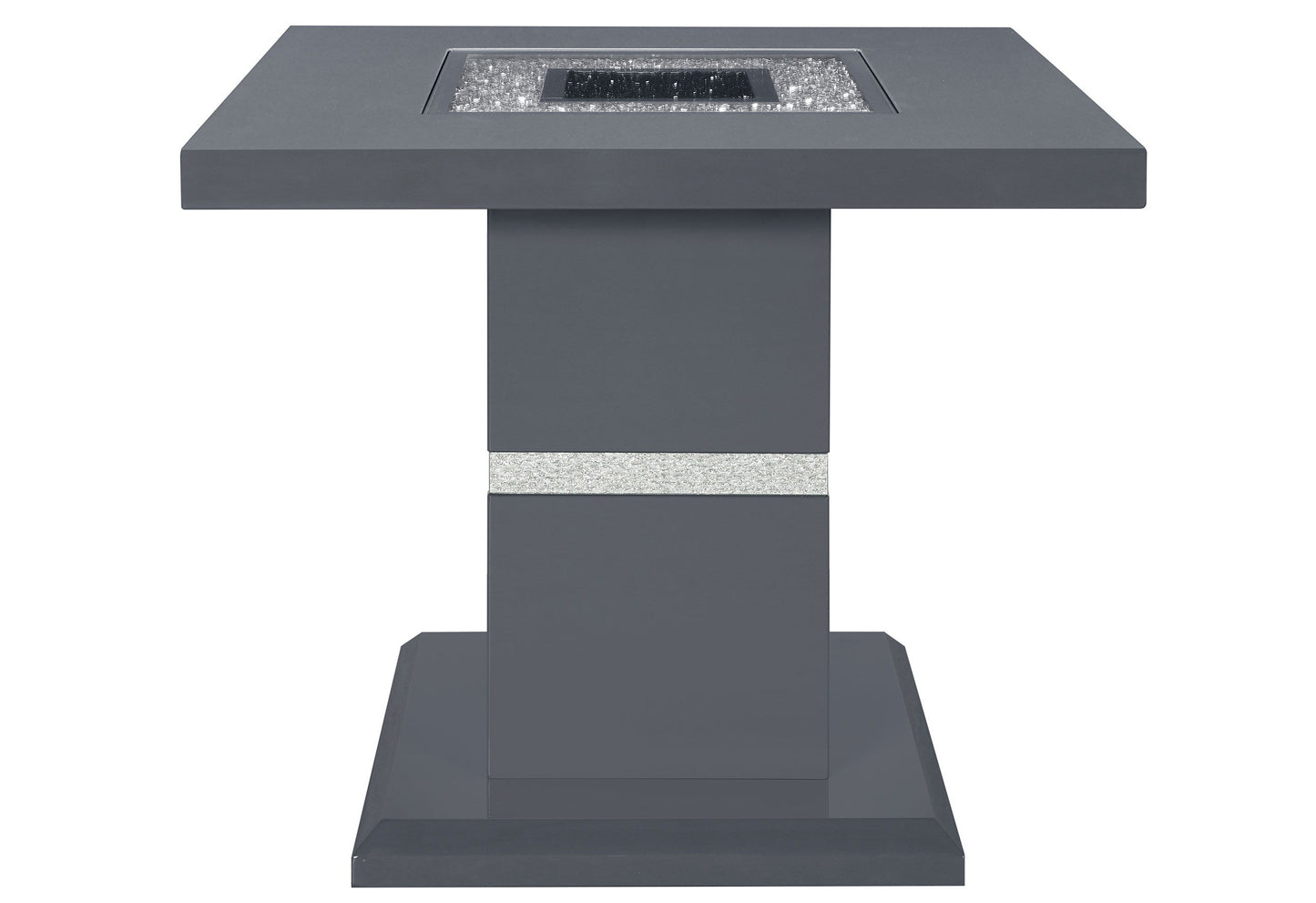 Monaco - End Table - Dark Gray