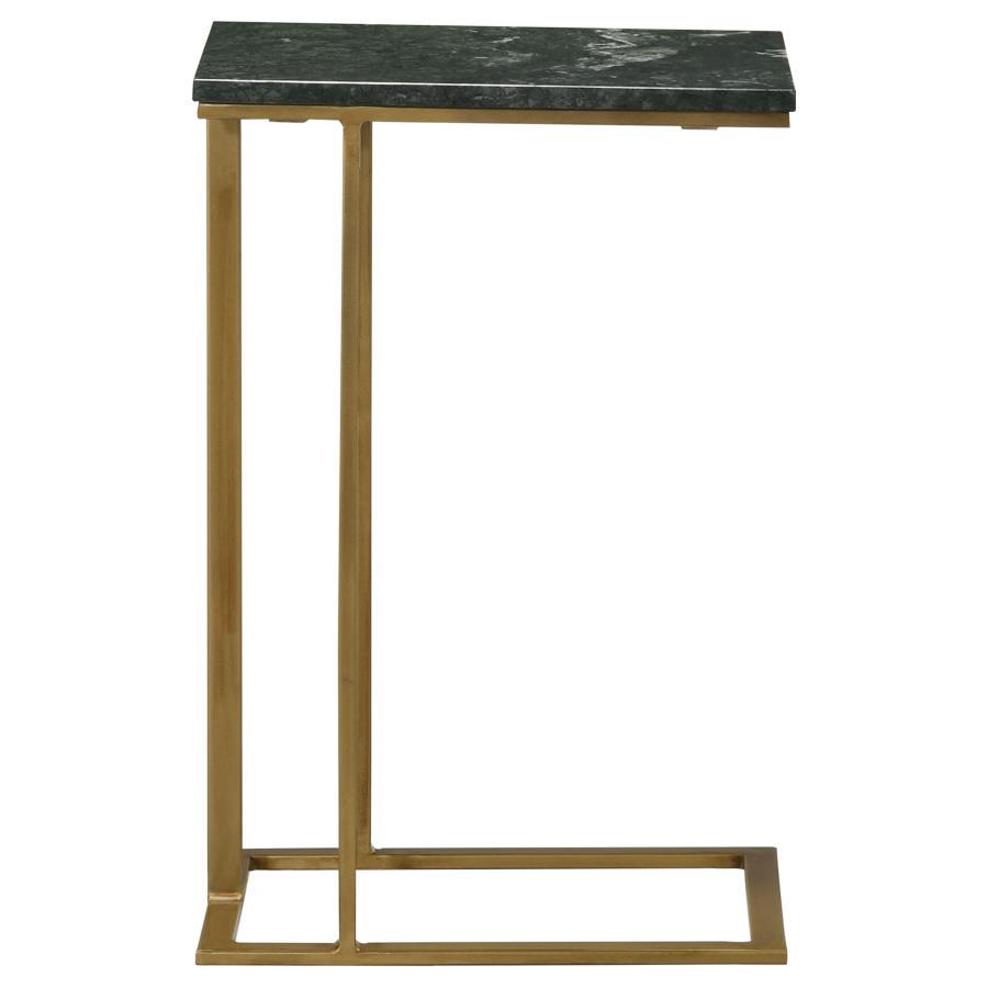 Vicente - Accent Table With Marble Top