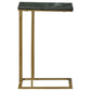 Vicente - Accent Table With Marble Top