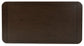 Breckington - Dark Brown - Rectangular Cocktail Table