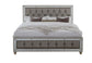 Riley - Queen Bed - Silver