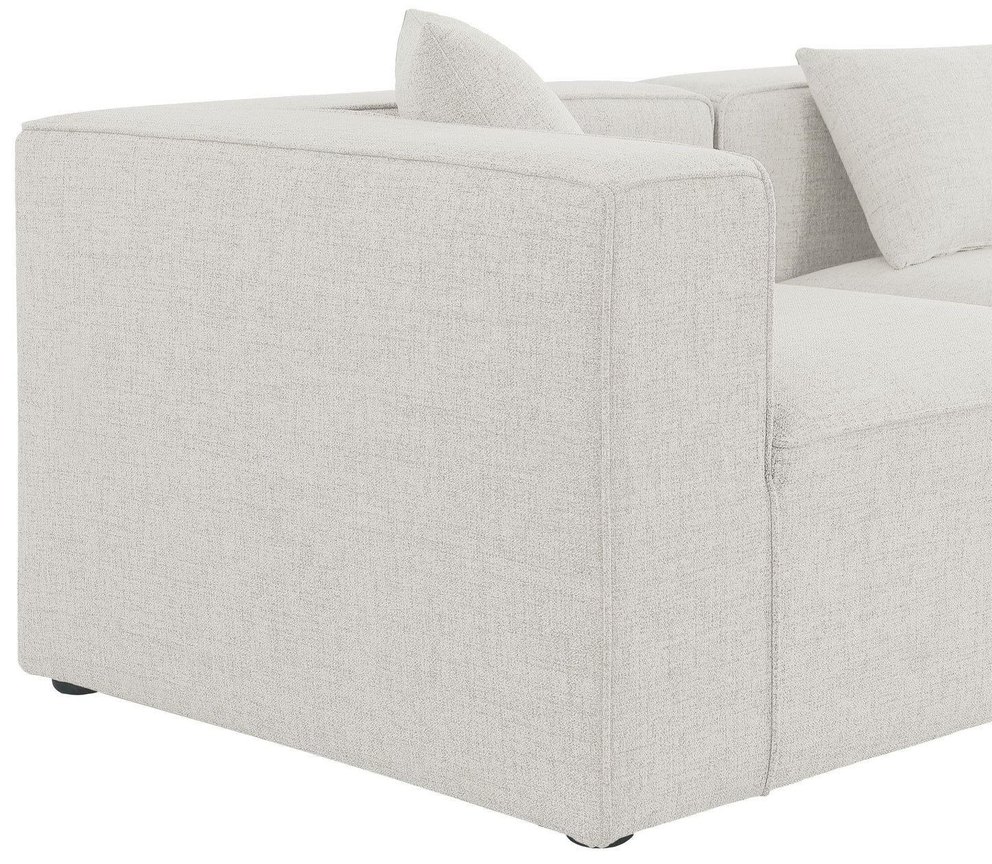 Cube - Modular Sectional 4 Piece - Cream