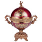 HD-6026 - Vase - Red / Gold