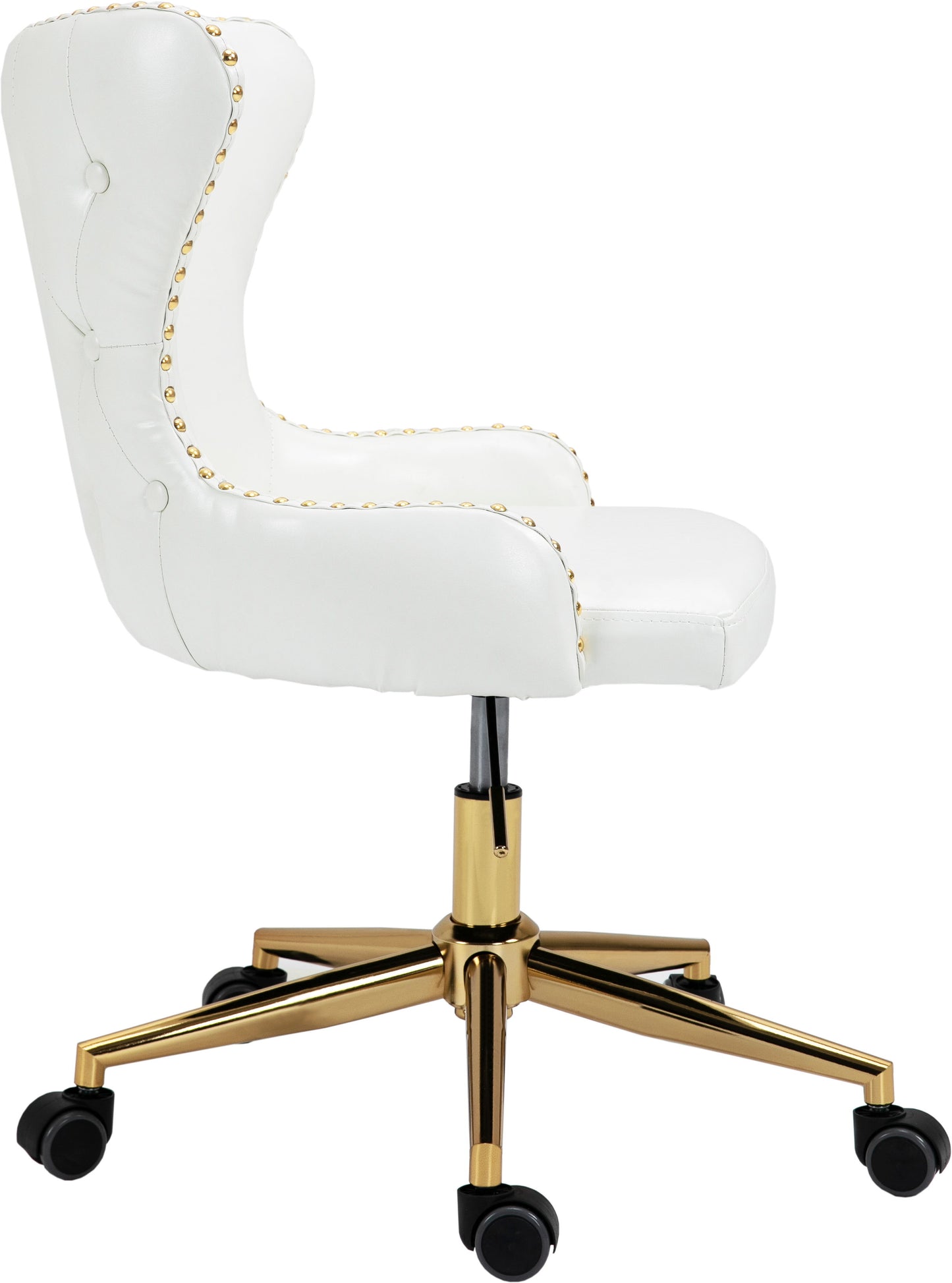 Hendrix - Office Chair with Gold Legs