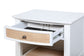 Bexhill - 1-Drawer Nightstand Bedside Table - White