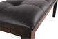 Haddigan - Dark Brown - Large Uph Dining Room Bench