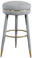 Coral - Bar Stool - Gray