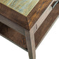 Mesa Valley - End Table - Dark Brown