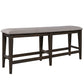 Double Bridge - Counter Bench - Dark Brown