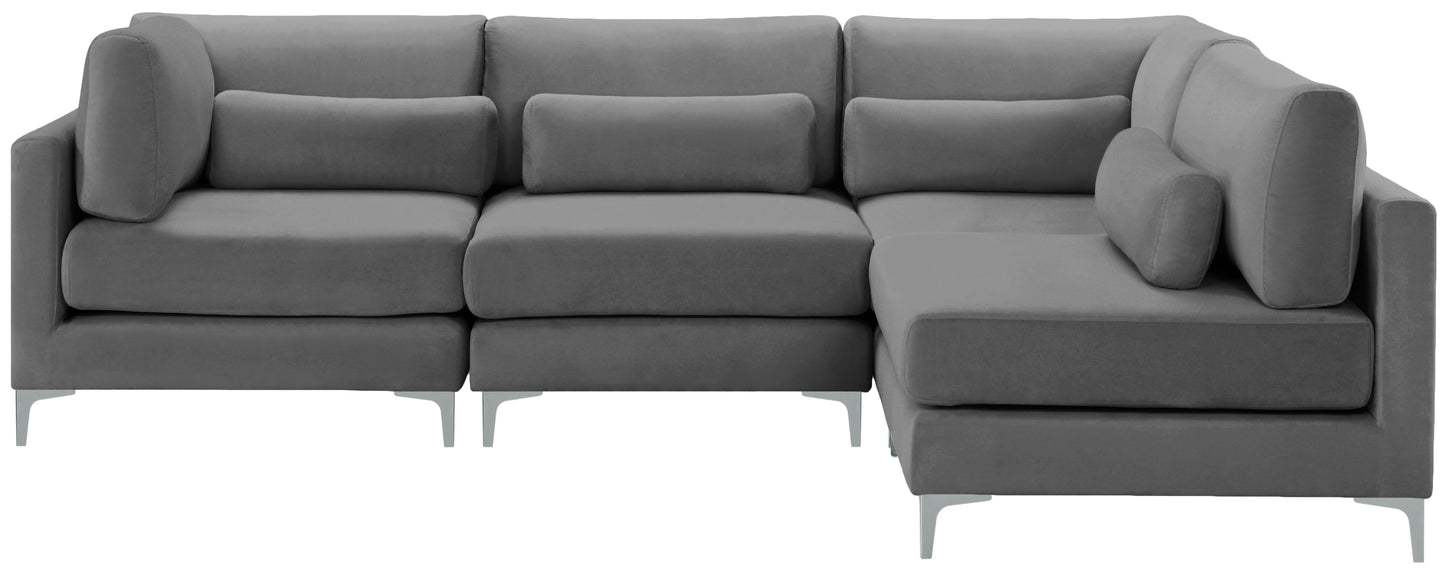 Julia - Modular Sectional 4 Piece - Gray