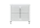 Apollo - Nightstand - Gray / White