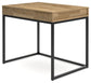 Gerdanet - Light Brown / Black - Home Office Lift Top Desk