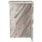 Bowdoin - Genuine Marble Accent Side Table - Gray