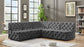 Tuft - Modular Sectional 5 Piece - Gray - Modern & Contemporary