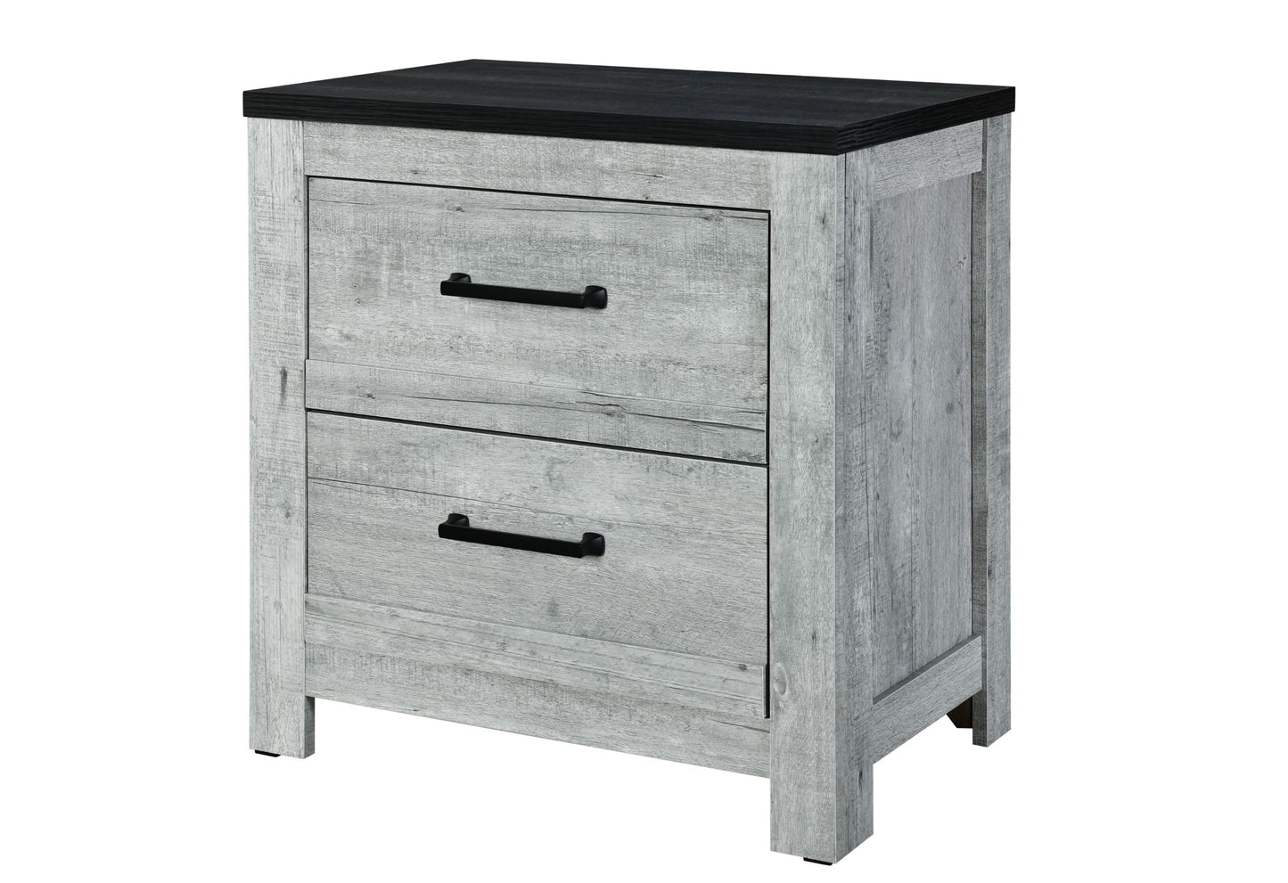 Ozark - Nightstand - Gray Wash