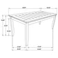 Dalila - Rectangular Dining Table Set