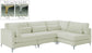 Julia - Modular Sectional 4 Piece - Cream