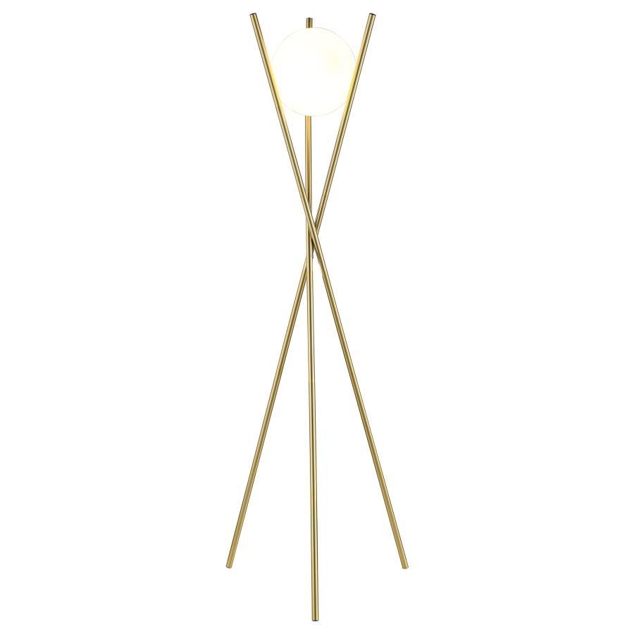 Yamileth - Tripod Floor Lamp - Gold