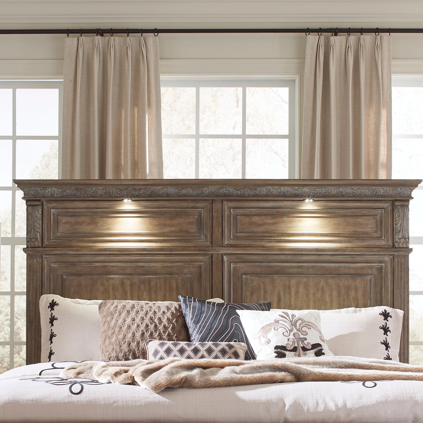 Carlisle Court - Panel Headboard