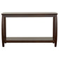 Dixon - Wood Entryway Console Table With Shelf - Cappuccino