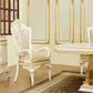 HD-1882 - 7 Piece Dining Set - Ivory / Gold