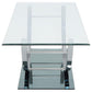 Danville - U-Shaped Coffee Table - Chrome