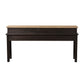 Heatherbrook - Console Bar Table - Black