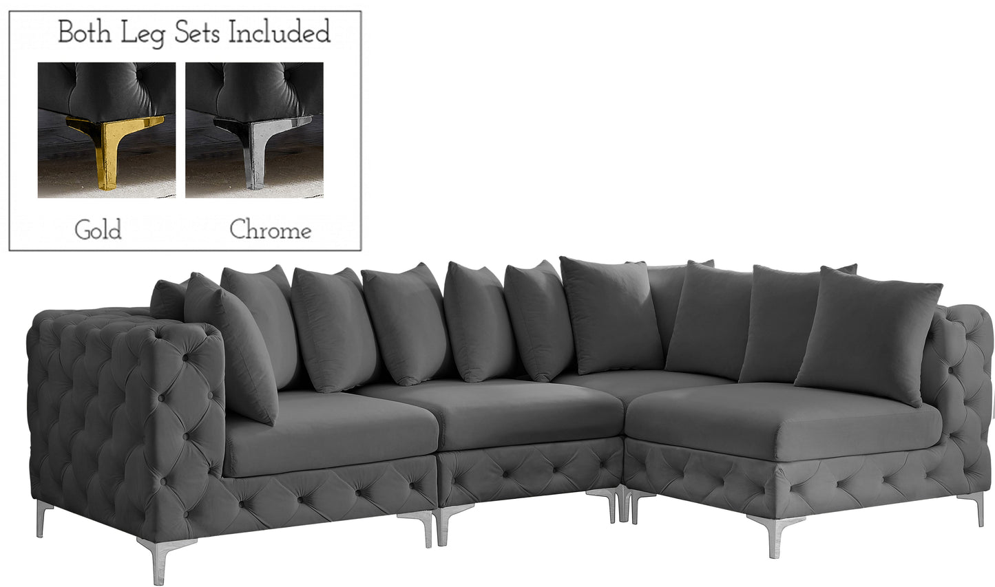 Tremblay - Modular Sectional 4 Piece - Gray