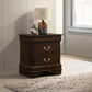 Louis Philippe - Two-drawer Nightstand