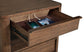 Maderia - 2-Drawer Nightstand Bedside Table - Walnut