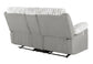 U6028 - Console Reclining Loveseat - Gray