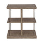 City Scape - End Table - Burnished Beige