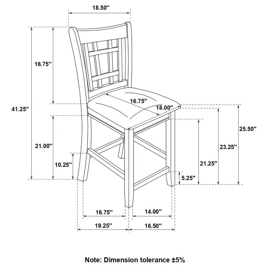 Lavon - Upholstered Counter Height Stools (Set of 2)