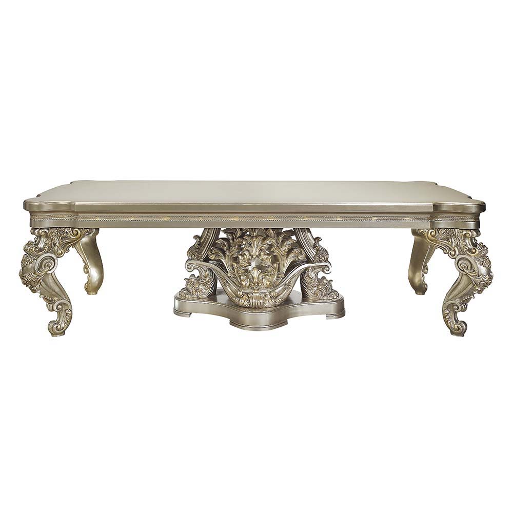 Danae - Dining Table - Champagne & Gold Finish