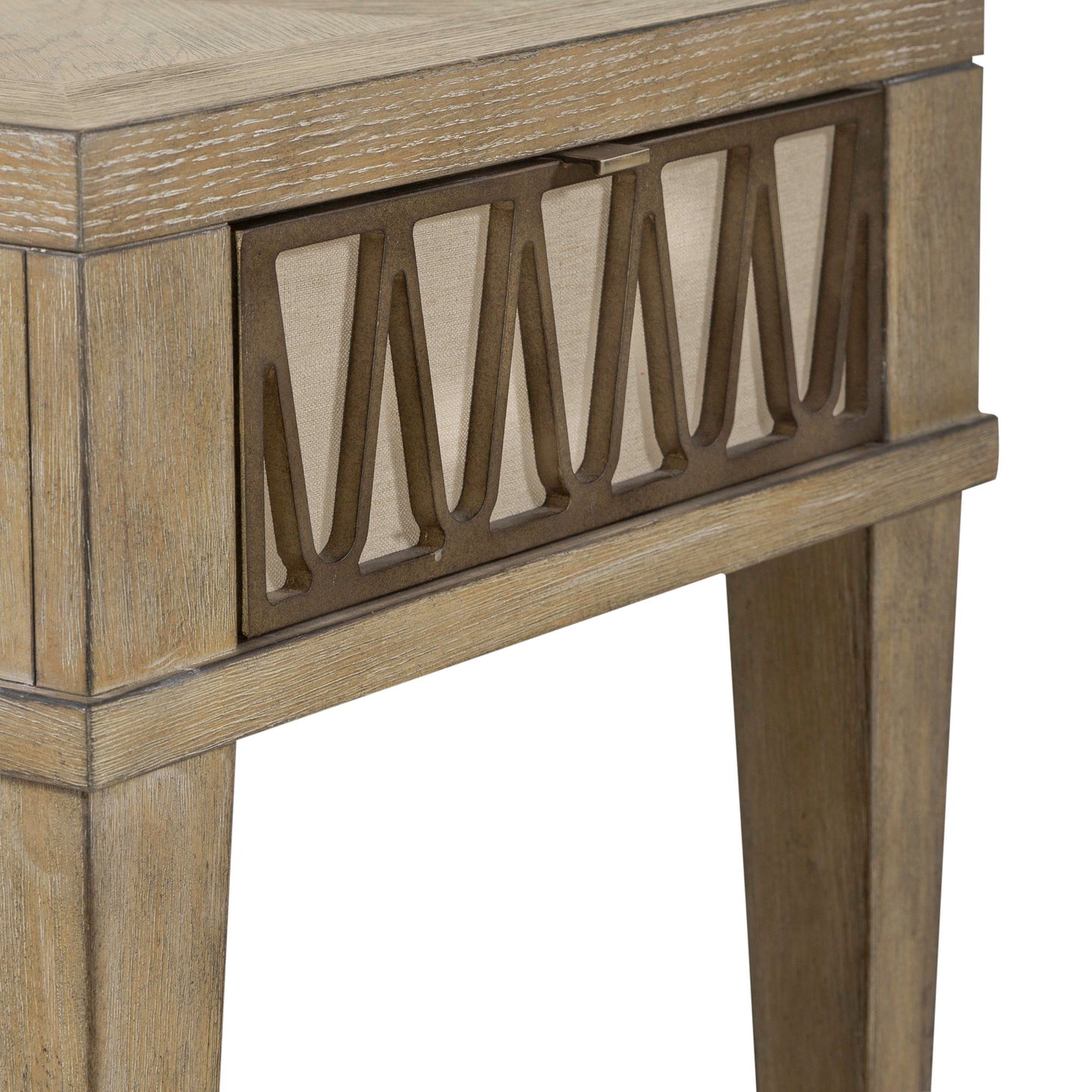 Devonshire - Chair Side Table - Weathered Sandstone