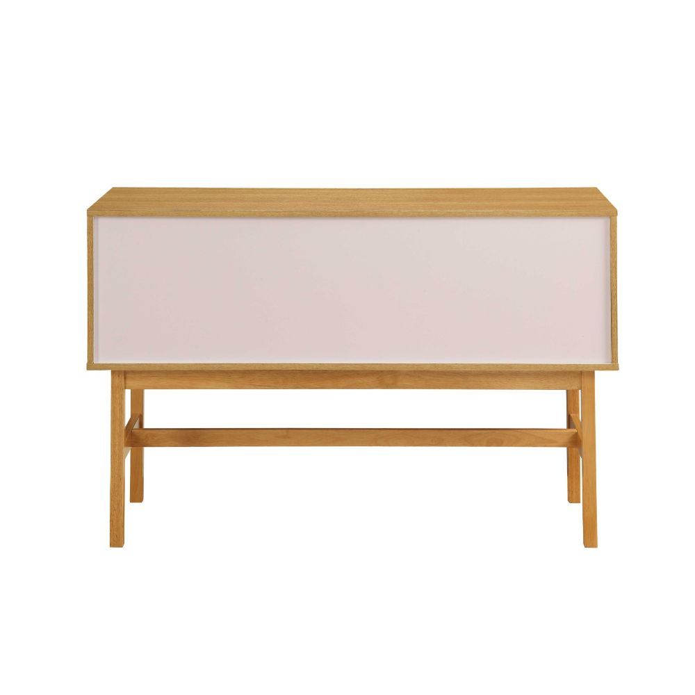 Stania - Accent Table - Natural & Ivory