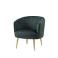 Sigurd Accent Chair - Green & Gold