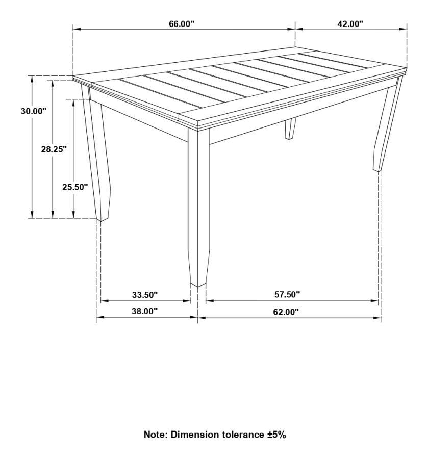 Dalila - Rectangular Dining Table Set