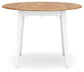 Gesthaven - Round Dining Room Drop Leaf Table