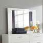 Felicity - Rectangle Dresser Mirror - Glossy White