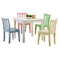 Rory - 5 Piece Kids Table And Chairs Set - Multi Color